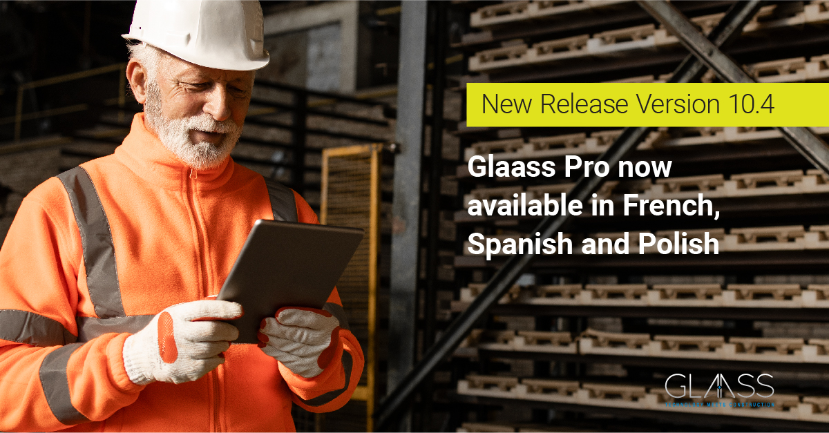 Glaass Pro now available in French, Spanish and Polish