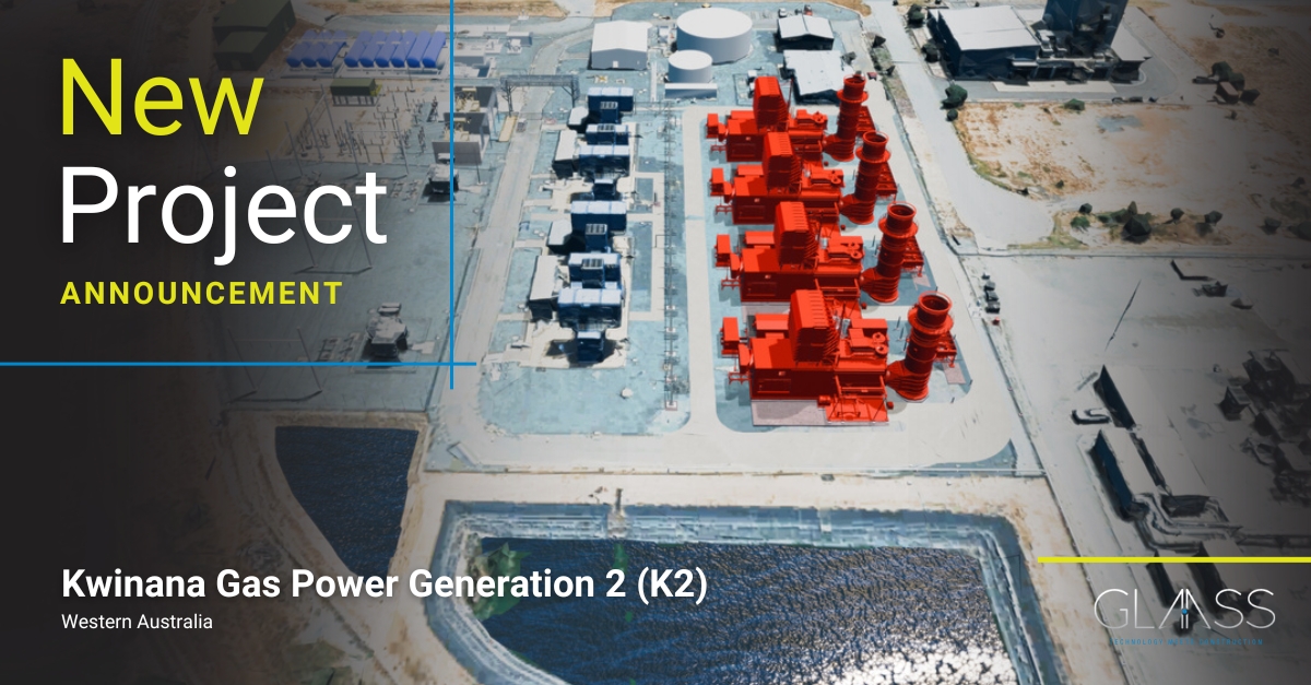 Glaass Awarded Contract for Kwinana Gas Power Generation 2 (K2) with Clough (Webuild)